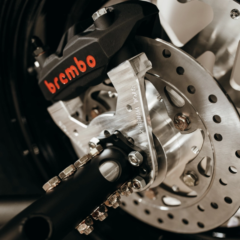 Brembo brake caliper and rotor for STOL aircraft